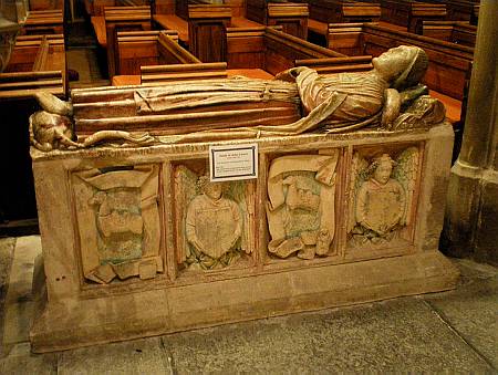 Glastonbury - Tomb Detail